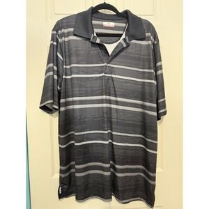 Grand Slam Men's  Black/ Gray Golf Shirt Size XL‎